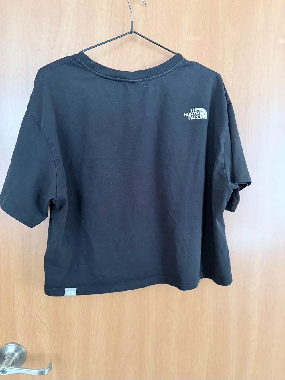 The North Face Black Tee with White Logo - Picture 3 of 3